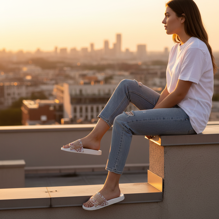 Lyon Style Chanclas Jeans - Rooftop